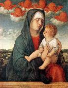 BELLINI, Giovanni Madonna of Red Angels tr oil